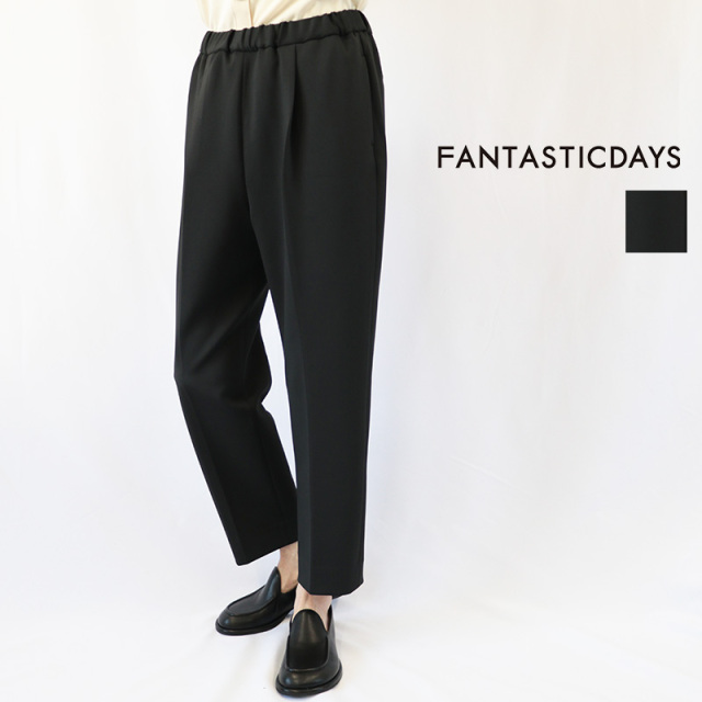 FANTASTICDAYS ファンタスティックデイズ  MOTION-263-01 スリムテーパードパンツ イージーパンツ ジャージパンツ センタープレス |  ボトムス 26AW 秋冬