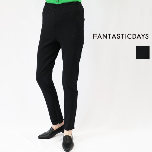 FANTASTICDAYS ファンタスティックデイズ  STICK-263-01 裏起毛ポンチレギンスパンツ イージーパンツ ジャージパンツ スリムパンツ スキニー |  ボトムス 26AW 秋冬