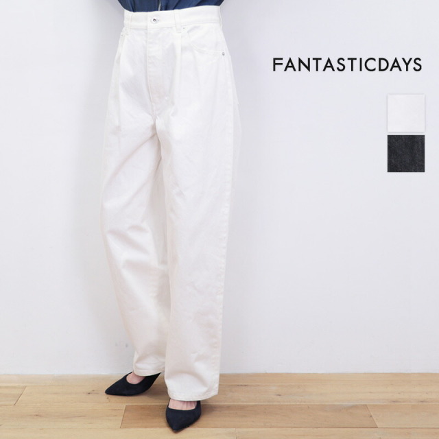 FANTASTICDAYS ファンタスティックデイズ 1PDENIM-251-01 タックワイド