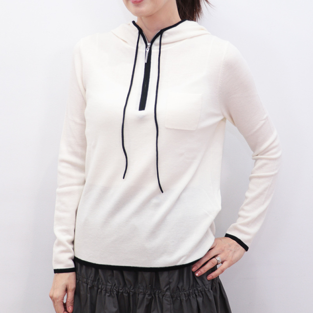 GRANCY 24awニット GRANCY セーター ニット 「GRANCY」ZipDesign Asymmetry Knit