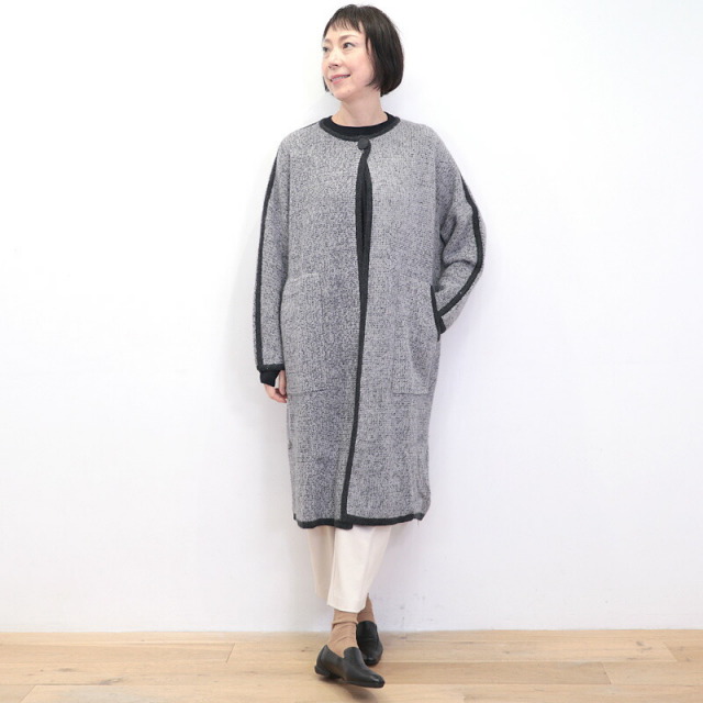 GUCIBODI グチボディ R29773903 カシミヤニットガウンコート ロング