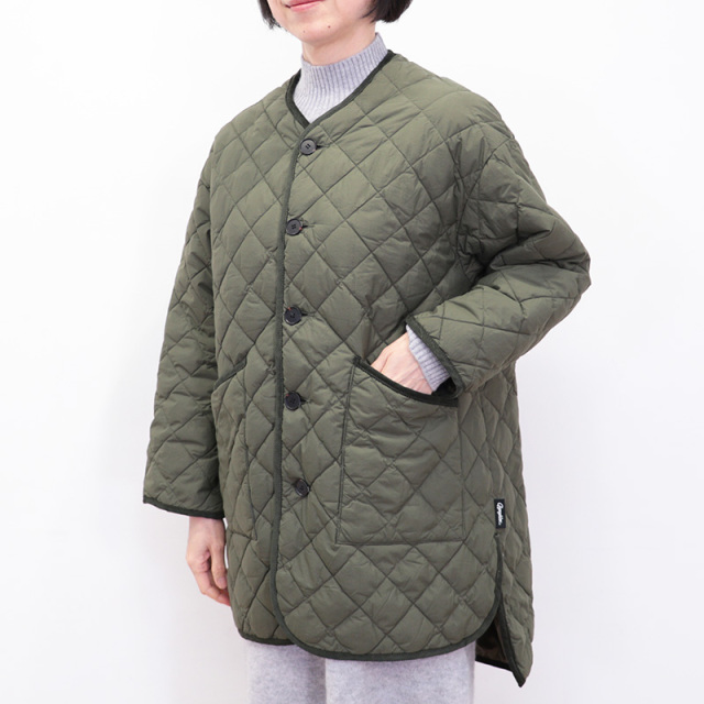 Gymphlex ジムフレックス GY-A0056 NYM キルトダウンノーカラーコート