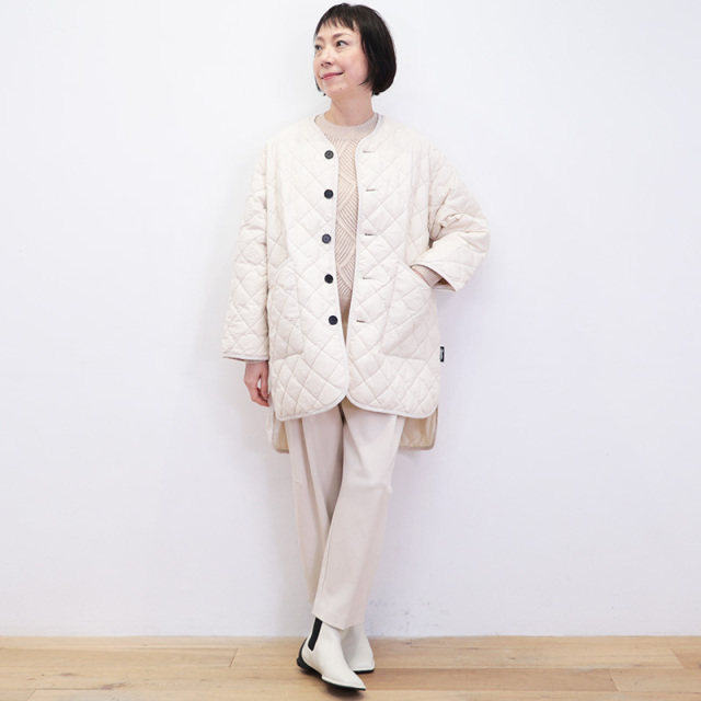 Gymphlex ジムフレックス GY-A0056 NYM キルトダウンノーカラーコート