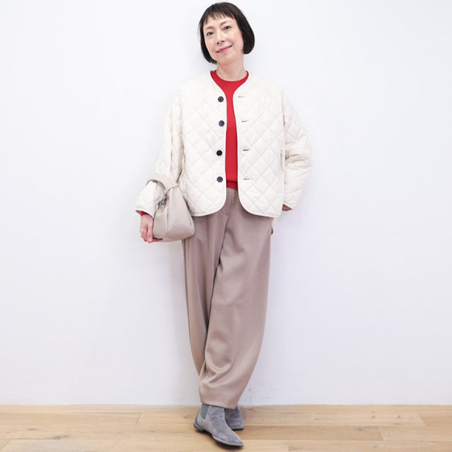 Gymphlex ジムフレックス GY-A0431 NYM キルトダウン ノーカラー