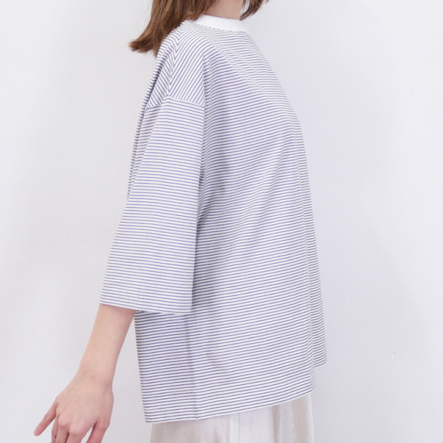 極美品]ハンドバーク七分袖Tシャツ