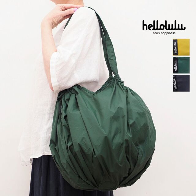 Hellolulu ハロルル Ole オーレ パッカブルマーケットバッグ M パッカブルバッグ エコバッグ ビッグサイズ ギフト バッグ 定番