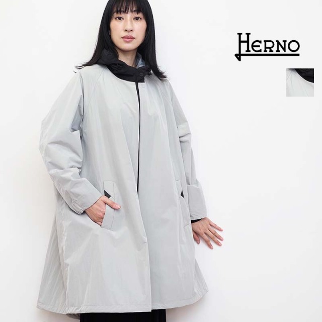 正規品】HERNO ヘルノ GC00076DL ナイロンミドルコート ウィンド ...