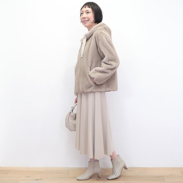 HERNO ヘルノ GI000318D エコファーブルゾン フーディーパーカー