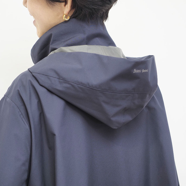 期間限定 22ss新作 正規品 Herno ヘルノ Im035dl Laminar ラミナー スーパーロングレインコート ジャケット ブルゾン 撥水 Gore Tex ゴアテックス 22ss アウター 春夏