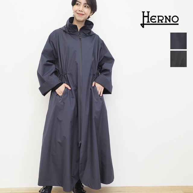 期間限定 22ss新作 正規品 Herno ヘルノ Im035dl Laminar ラミナー スーパーロングレインコート ジャケット ブルゾン 撥水 Gore Tex ゴアテックス 22ss アウター 春夏