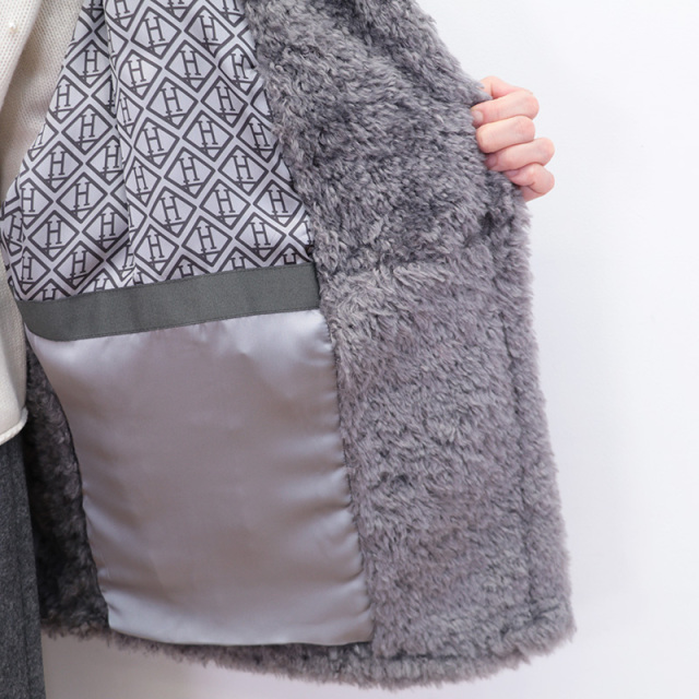 正規品】HERNO ヘルノ MAN00002D ダブルブレスト エコファー