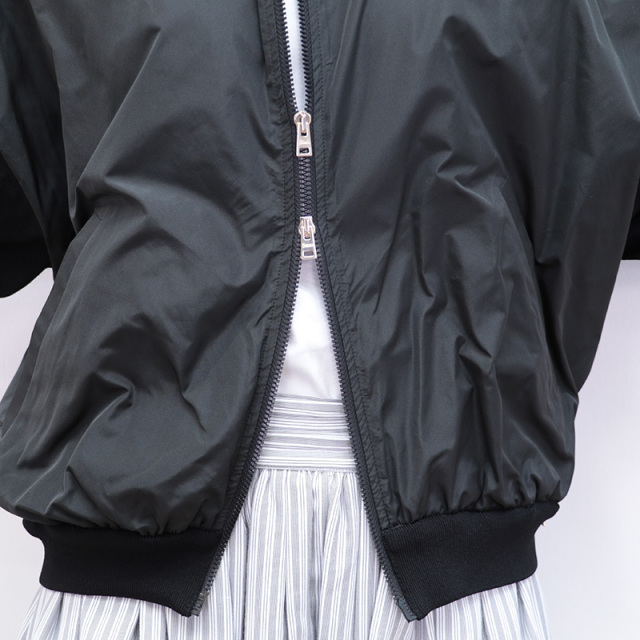 正規品】HERNO ヘルノ MC000168D 異素材コンビブルゾン ショート