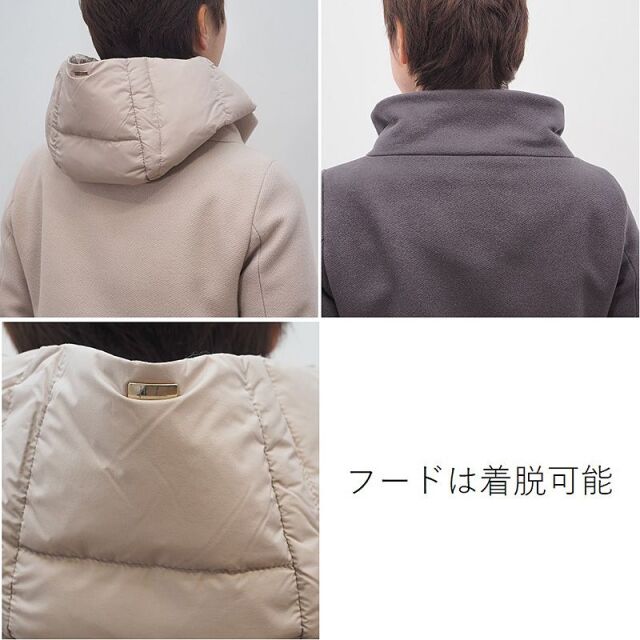 サイズはSサイズ HERNO 20AW ウール 切替 ダウンコート 42 PI0848D ...