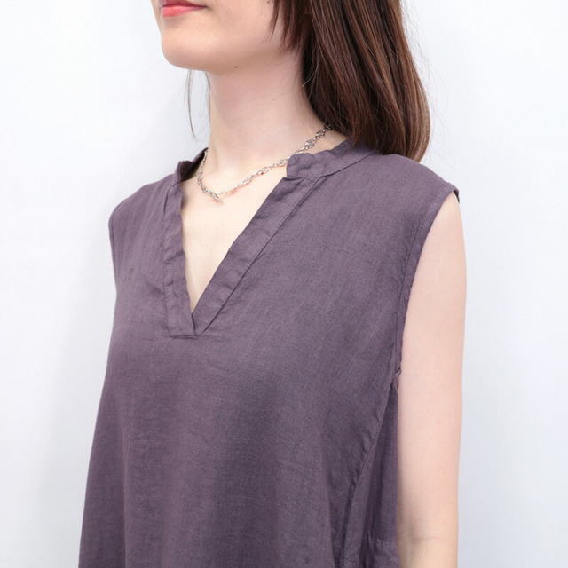 美品！KAPITAL キャピタル　リネン　ノースリーブワンピース　春夏 美品！KAPITAL キャピタル リネン ノースリーブワンピース 春夏