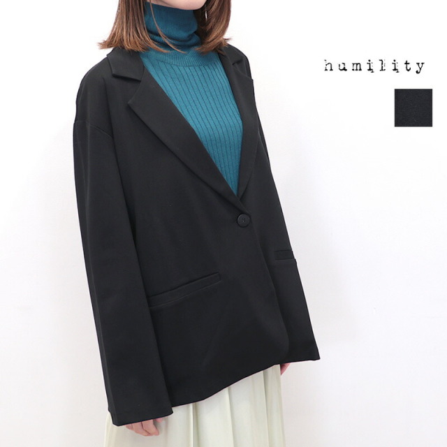 【40％OFF】humility ヒューミリティー 57226570 ポンチジャケット テーラードジャケット カーディガン | 25AW アウター 秋冬