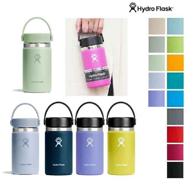 HydroFlask ハイドロフラスク 5089021 12oz WIDEMOUTH FLEXCAP