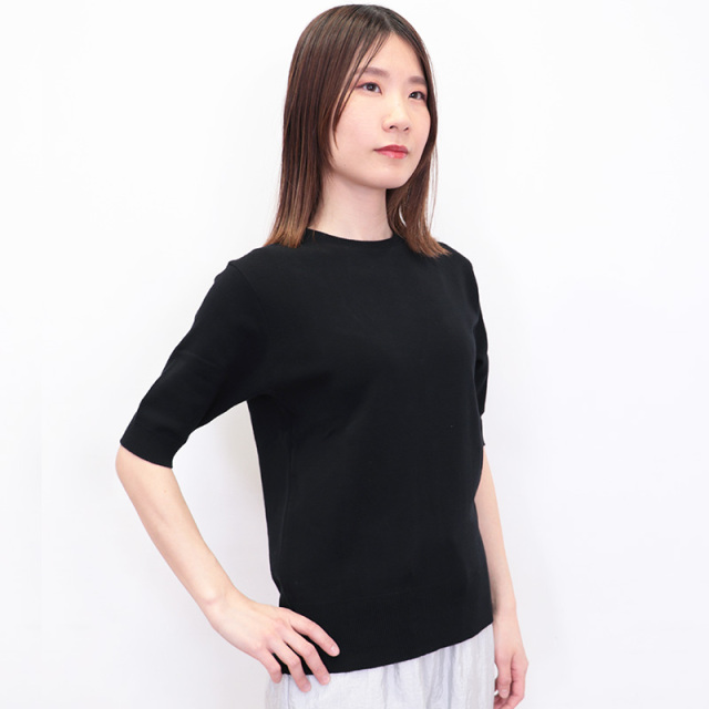 売れ筋商品|||gicipi / ARGENTO nero ジチピ ブラック Tシャツ COUPON配布中 楽天市場】GICIPI（ジチピ） ボーンゴラ モックネック