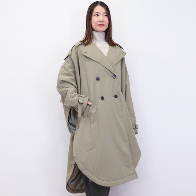美品 KAPOK KNOT カポックノット ポンチョコート M ペールグリーン ポンチョコート-Unisex