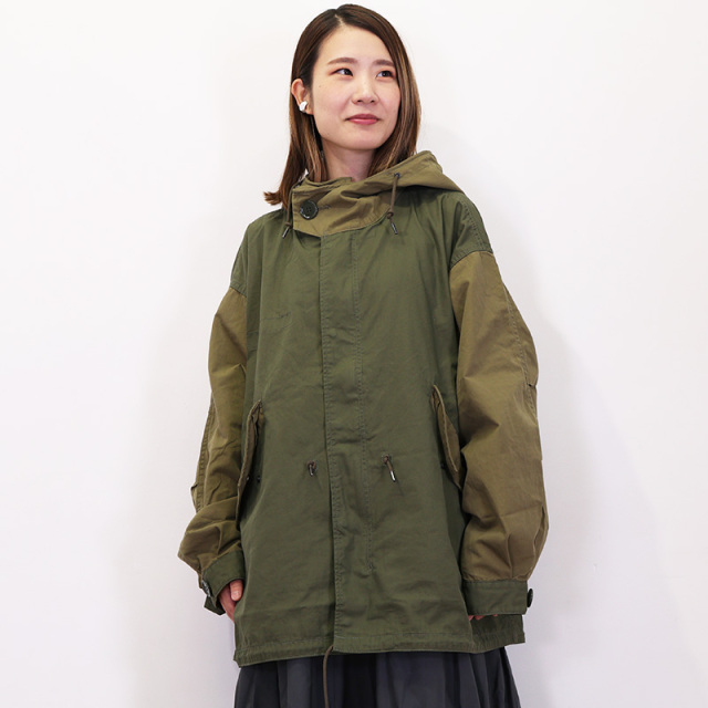 KHA:KI カーキ MIL23FJK3200 ミドルモッズコート TYPE-51 MIDDLE PARKA 