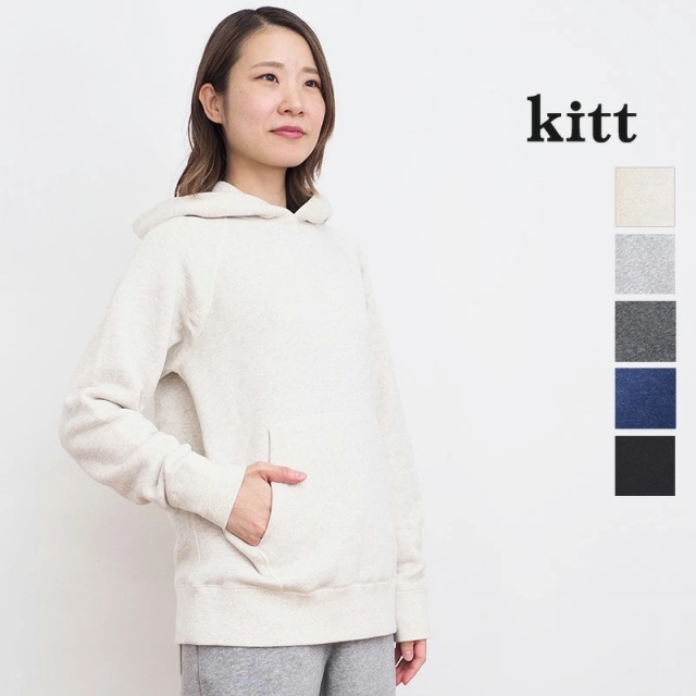 Kit vintage ハイネック スウェット グレー