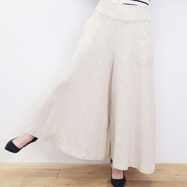 KOFTA コフタ 553061 リネンキュロットパンツ ワイドパンツ スカート