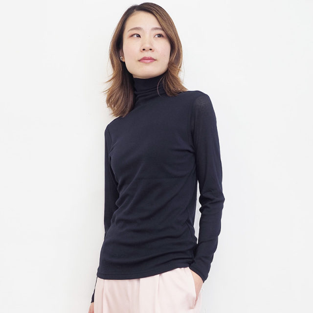 ゴダ 再入荷】KOFTA コフタ 572181 コットンシフォン タートルネック