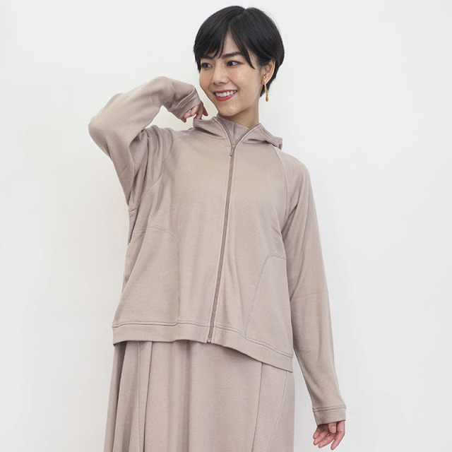 KOFTA コフタ 572321 スポンディッシュコットン ジップパーカー | 21AW