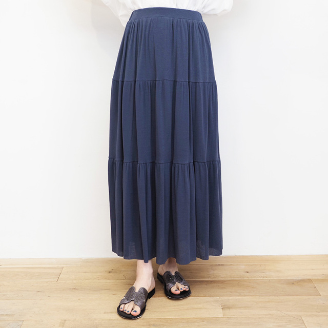 ゴーシュ : タグ付 コットンフレアスカート○2○白 定価,500