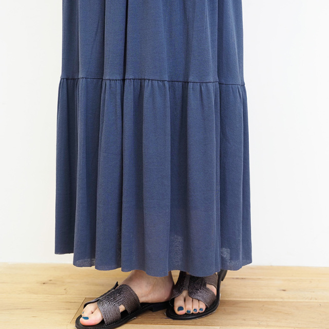 KOFTA コフタ 572790 コットンシフォンギャザーフレアスカート