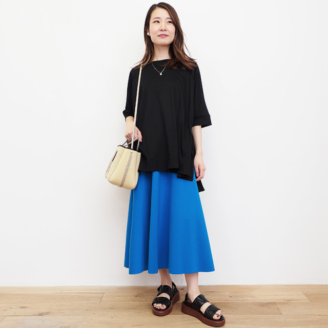 KOFTA コフタ 572842 ストレッチポンチスカート フレアスカート