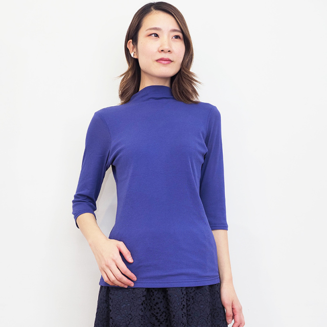 新色入荷】KOFTA コフタ 572957 コットンシフォン ボトルネック