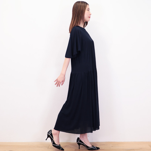 KOFTA コフタ 572960 コットンシフォン フリルスリーブ