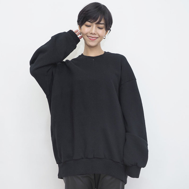 Le pivot ルピボット 1153 裏毛BIGクルーネックスウェットプルオーバー