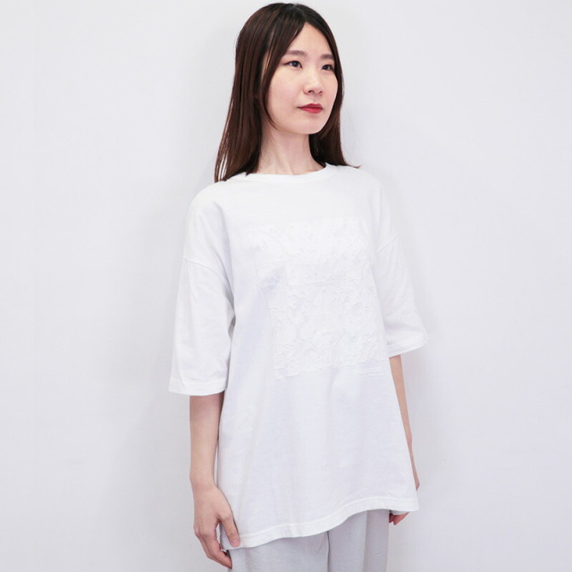 Le pivot ルピボット 5104 オパール加工プリントTシャツ グラフィックT