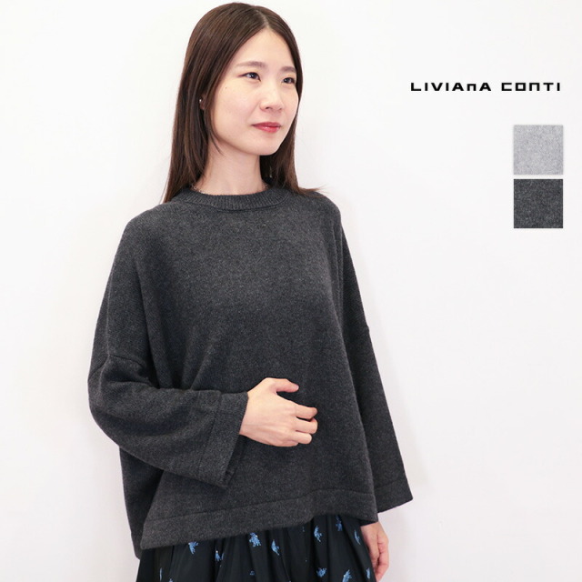 LIVIANA CONTI リビアナコンティ 24A-F4WC09 ドルマンスリーブ 
