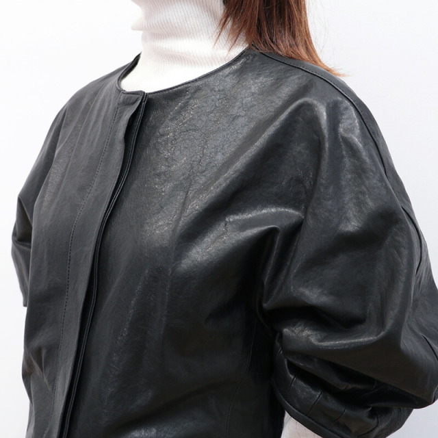 LIVIANA CONTI リビアナコンティ 25A-F5WX20 パフスリーブ クロップド