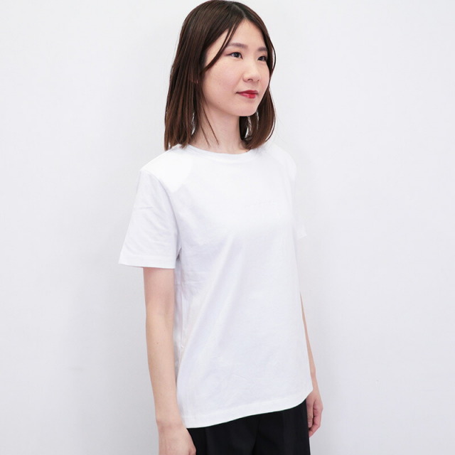 Liviana Conti リビアナコンティ Tシャツ L4SW81 レディース 半袖 カットソー クロップド丈 ショート丈 クルーネック コットン Y69-0 LIVIANA CONTI Liviana Conti リビアナコンティ Tシャツ L4SW81