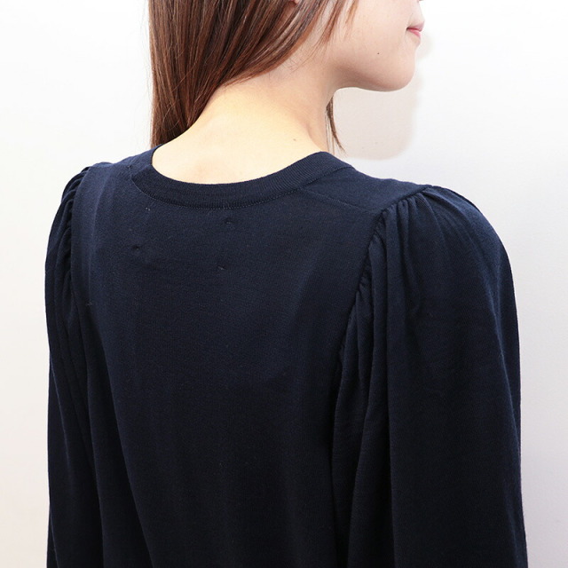 LOWER ローヴァ― LW-05 18G パフスリーブニットプルオーバー