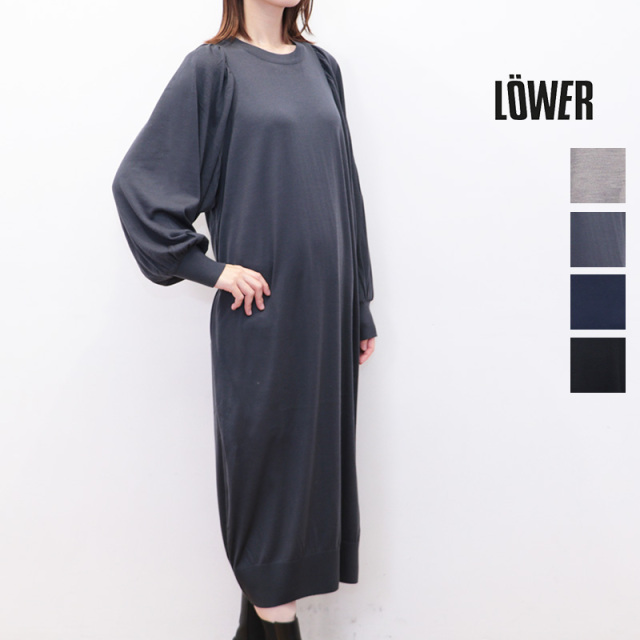 パフスリーブスウェットワンピース SHIENAS（シエナス）の「キルティングパフスリーブオーバー