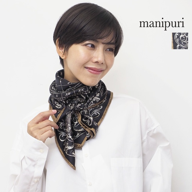 午前12時前のご注文は当日発送 新品未使用☆マニプリ manipuri シルク