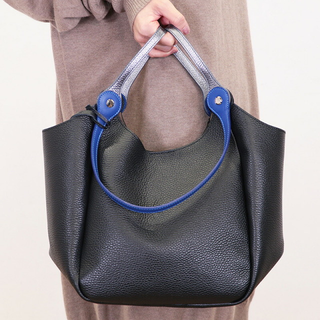 MARCO MASI マルコマージ 2140 LOGI/DOL 2WAY バイカラーレザートート