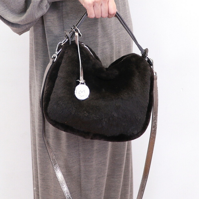 apt別注】MARCO MASI マルコマージ 3403 MONT/LAMI ファーミニバッグ