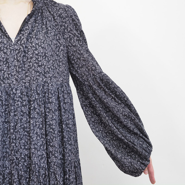 Mariha マリハ ワンピース 星明りのドレス Gardenditsy コットンティアードワンピース 長袖 ロングワンピース マキシワンピース 22aw 秋冬