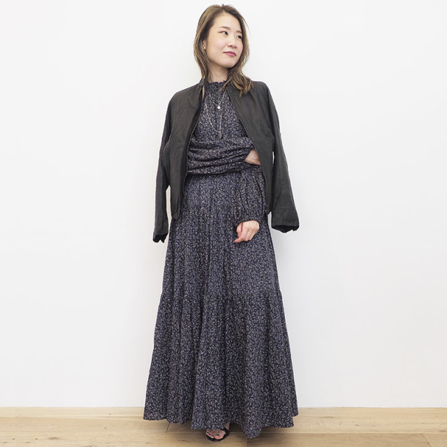 Mariha マリハ ワンピース 星明りのドレス Gardenditsy コットンティアードワンピース 長袖 ロングワンピース マキシワンピース 22aw 秋冬