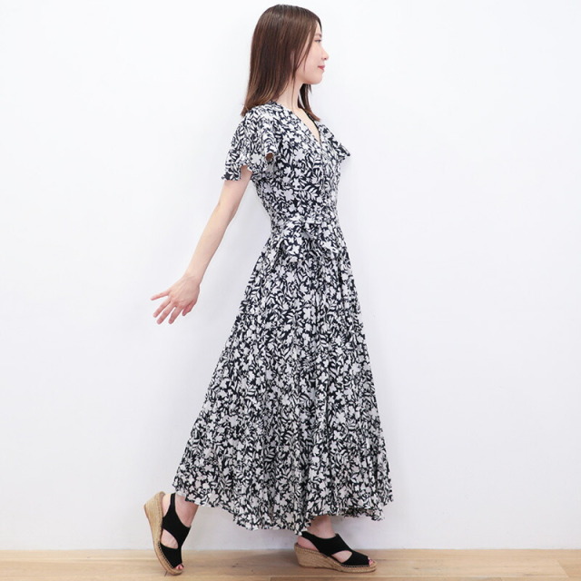 MARIHA マドモアゼルのドレス　黒と白のドット柄ワンピース MARIHA（マリハ）の「MARIHA × Demi-Luxe BEAMS / 別注