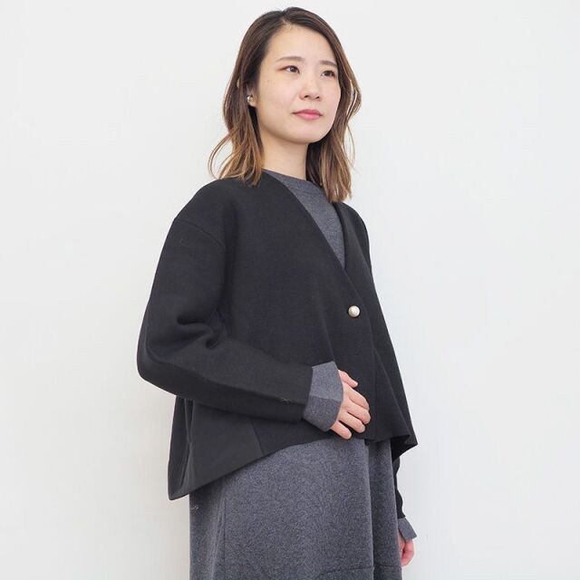 MARILYN MOON マリリンムーン 4234-139 パデットコクーンニット 