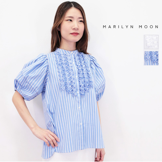 MARILYN MOON マリリンムーン 4242-142 モダンタックフリルボリューム 