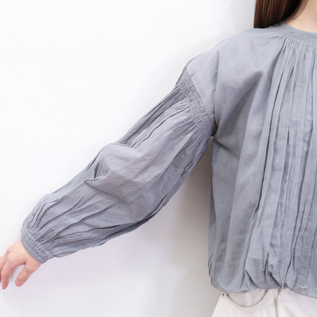 週末セール❣️MARILYN MOON ボリュームギャザーバルーンブラウス MARILYN MOON マリリンムーン 4251-124 ボリュームギャザー