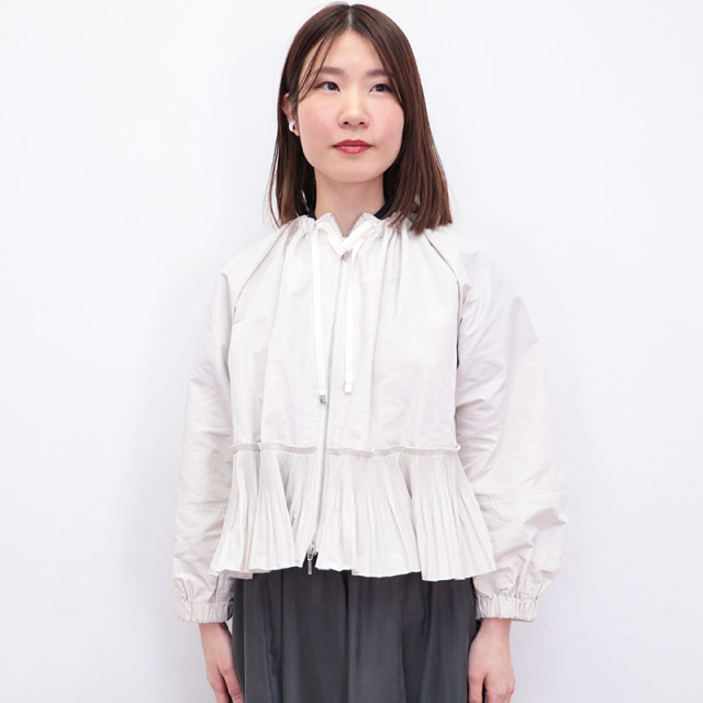 マリリンムーン　フリルブルゾン　MARILYN MOON Marilyn Moon MARILYN MOON マリリンムーン ブルゾン soft eco