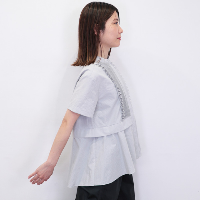 MARILYN MOON マリリンムーン 4252-178 タックフリルフレア ハーフ